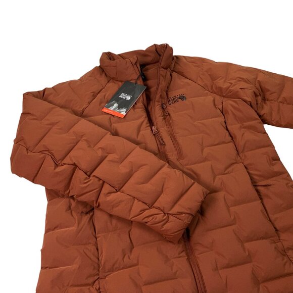 Mountain Hardwear Stretchdown 700 Down Jacket Womens Size L, XL Iron Oxide NWT - Picture 3 of 9